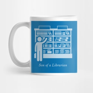 Son of a Librarian Podcast Logo Mug